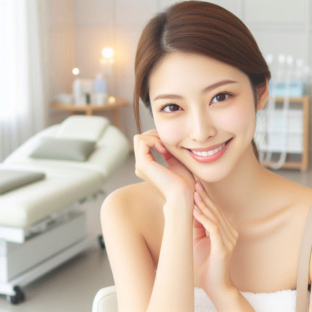 피부,체형관리 샵 배경