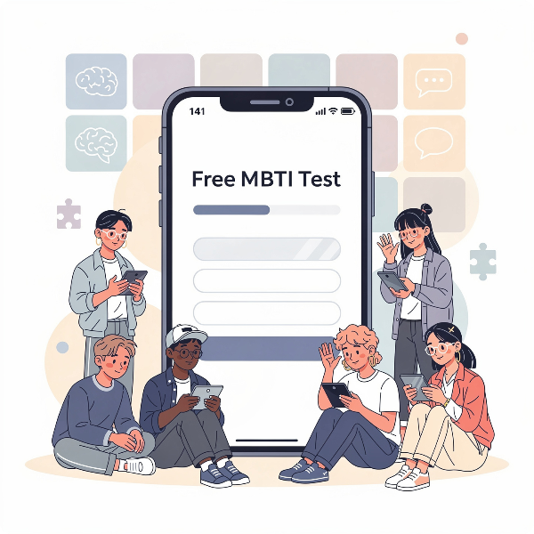MBTI 무료 검사하기 이미지