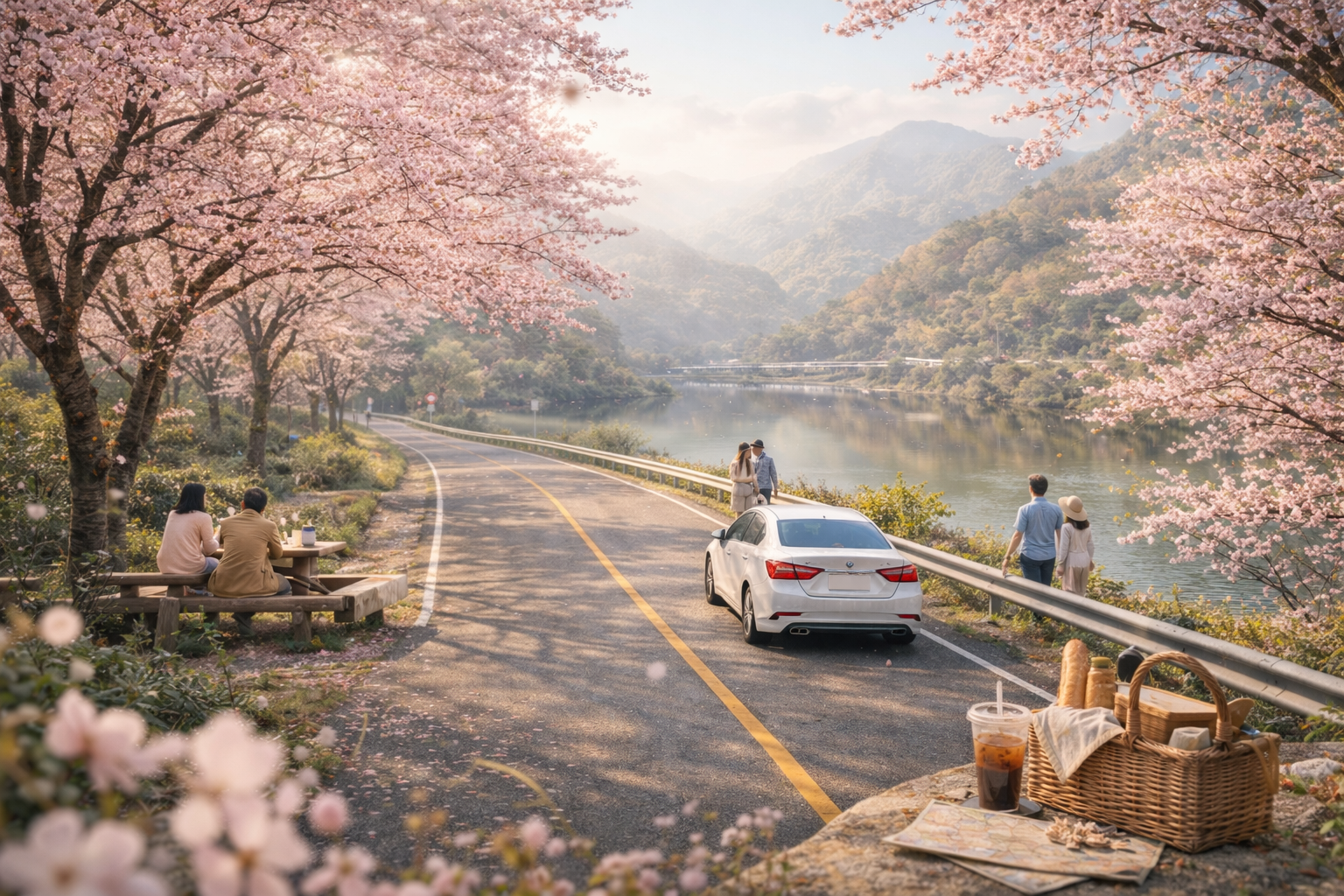 서울근교 봄 드라이브코스 추천. 4월에 가기좋은 힐링 여행지BEST5