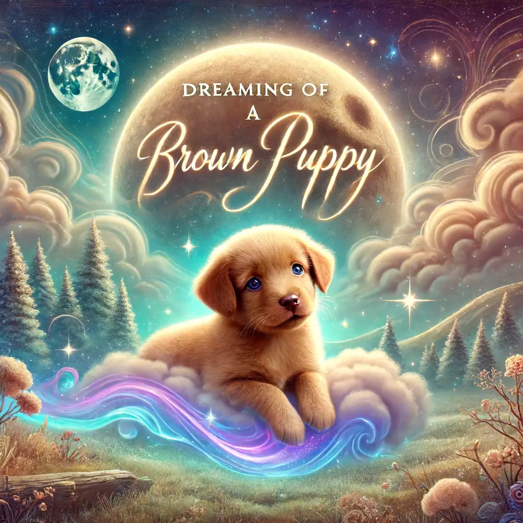 갈색 강아지 꿈 해몽