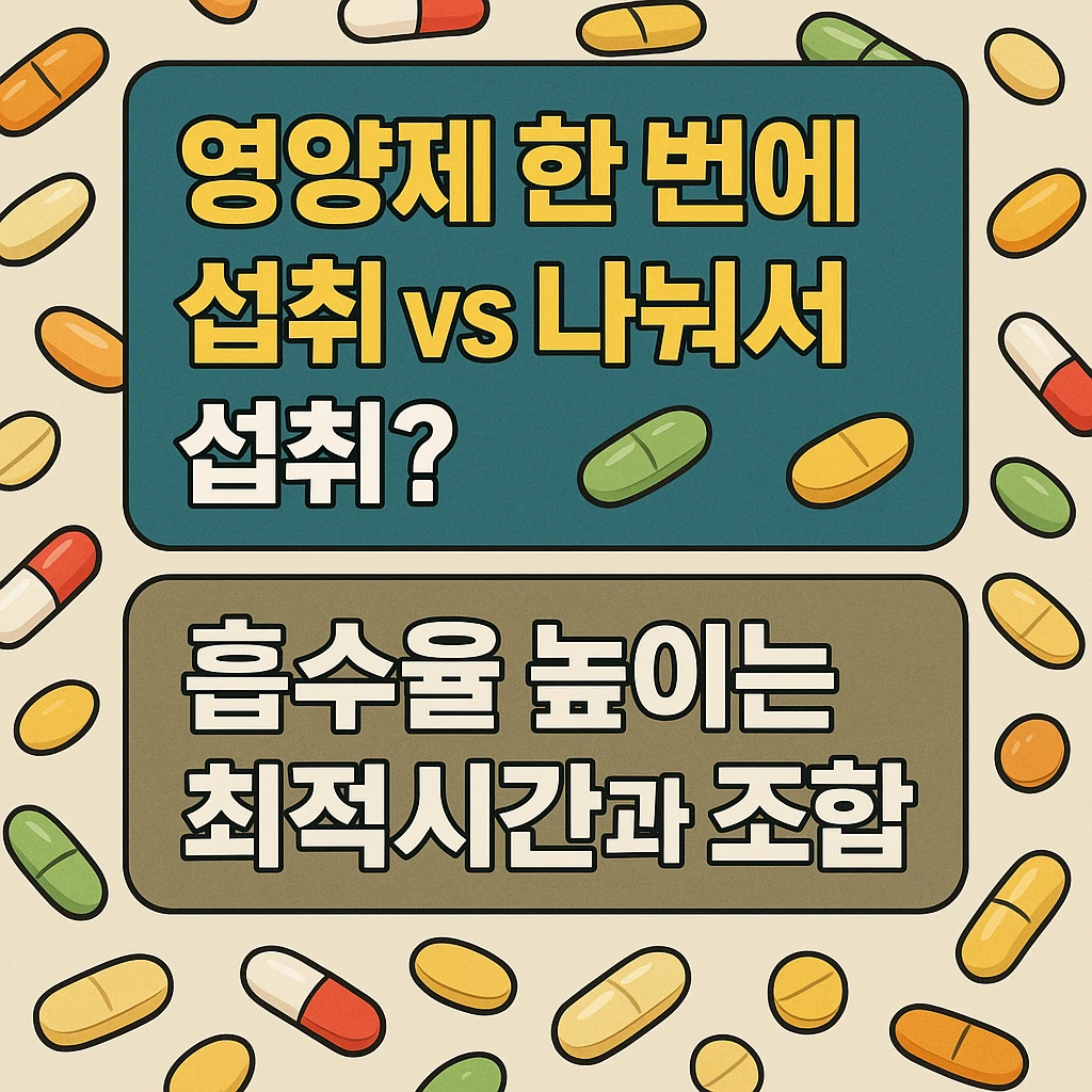영양제섭취법