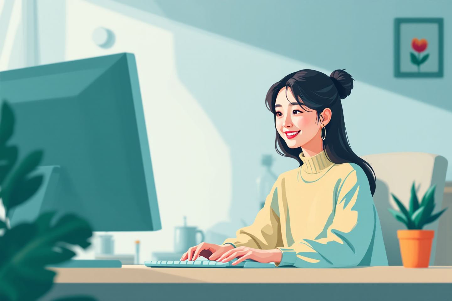 po로 신청중인 여성