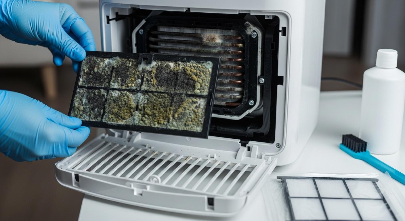 곰팡이 제습기 관리 비용과 교체 포인트