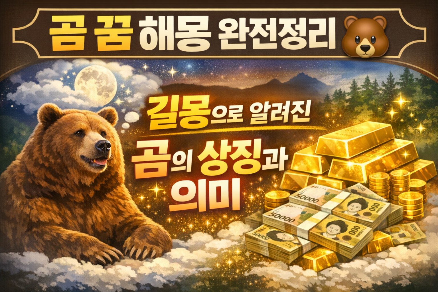 곰 꿈