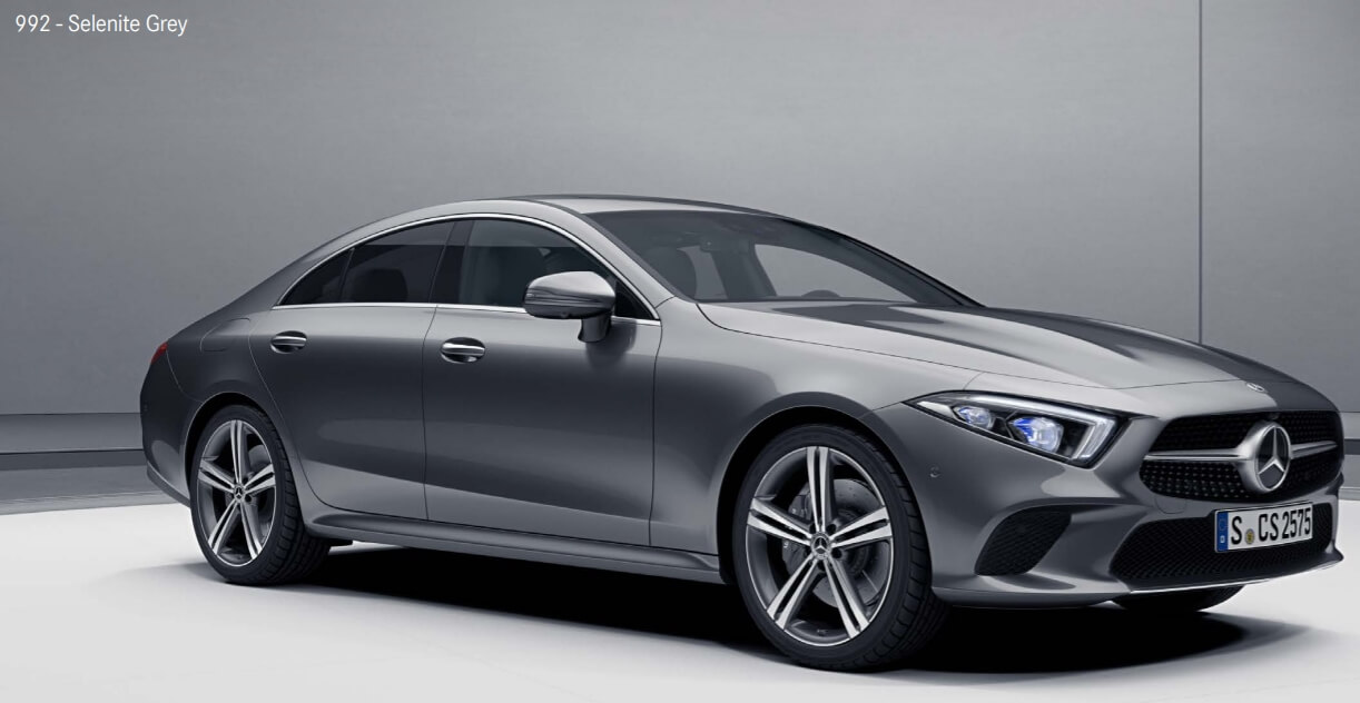 벤츠 CLS Coupe - Selenite Grey(색상 코드 : 992)
