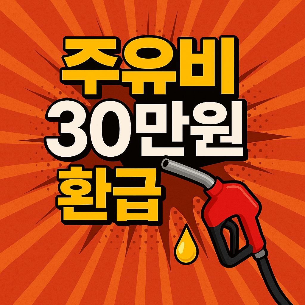주유비 30만원 환급