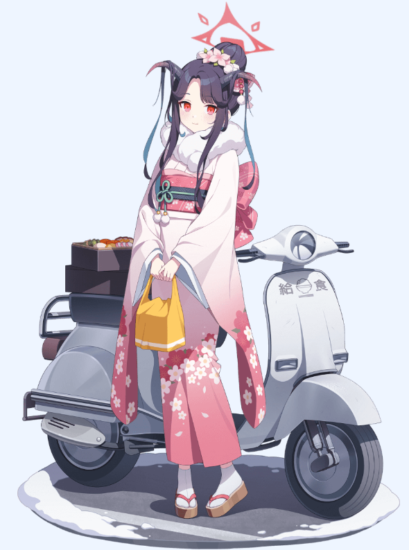 블루아카이브 후우카(새해)