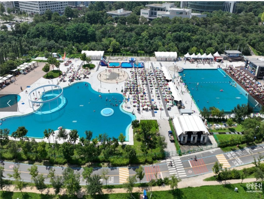 한강수영장 개장