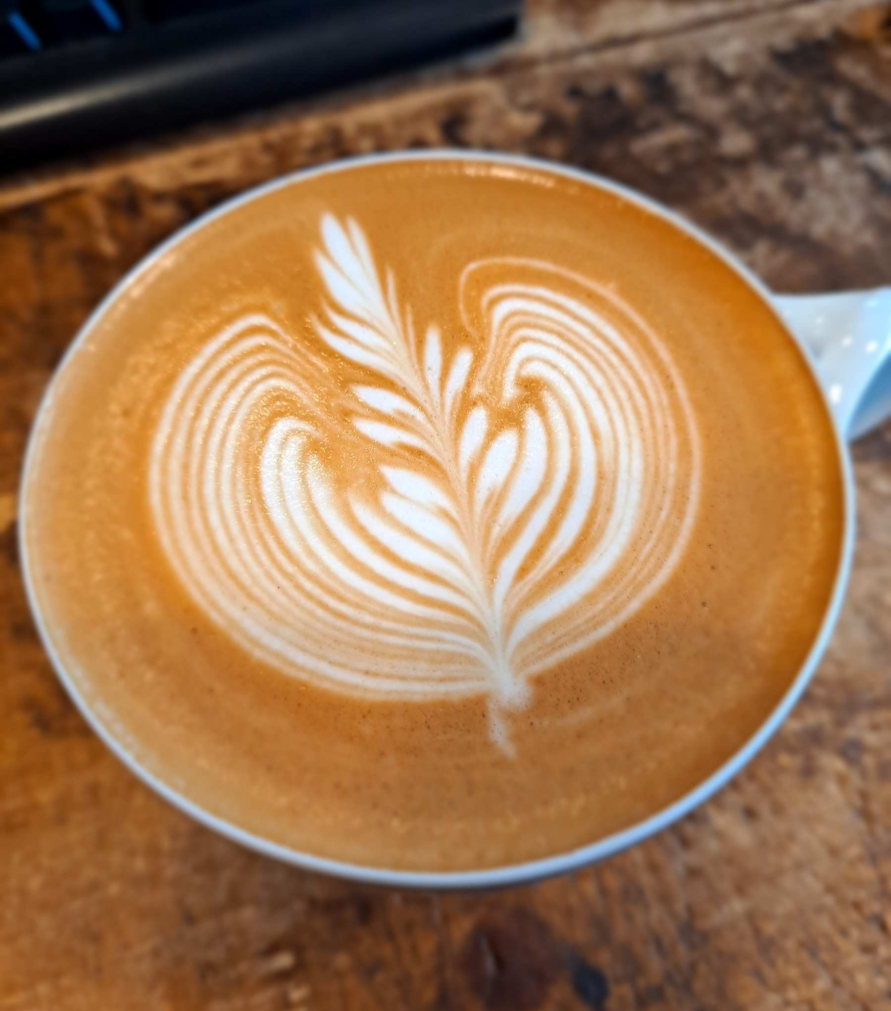 라떼아트 얄쌍한 로제타