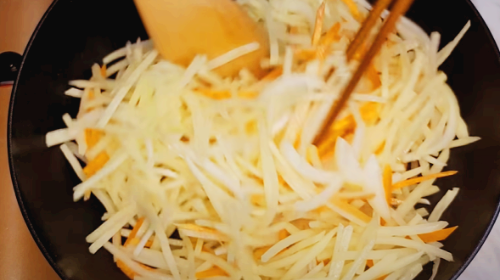 당근 양파 넣어