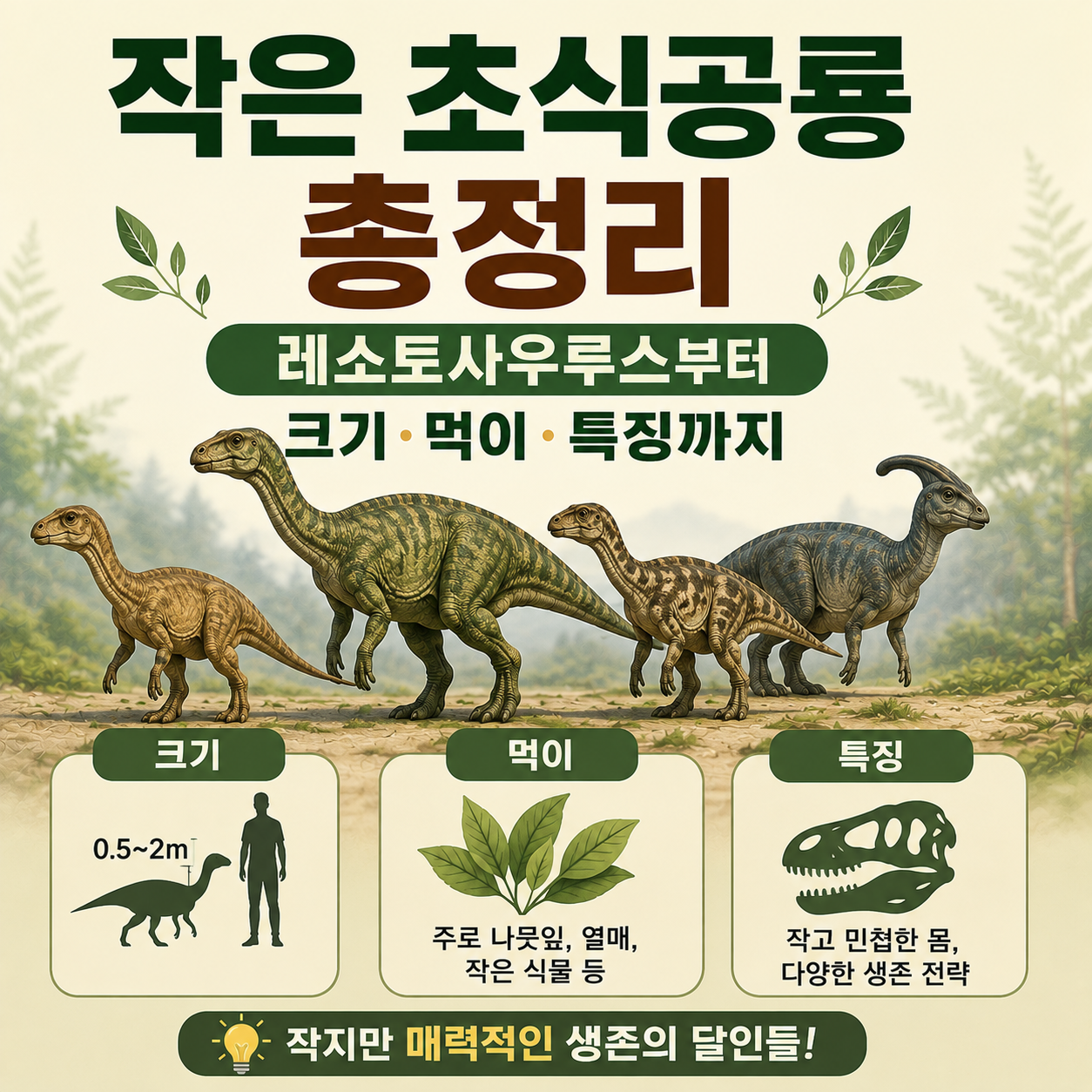 작은 초식공룡