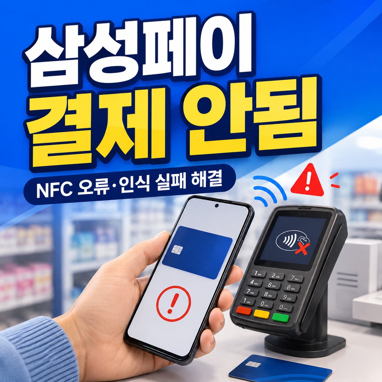 삼성페이 결제 오류 해결