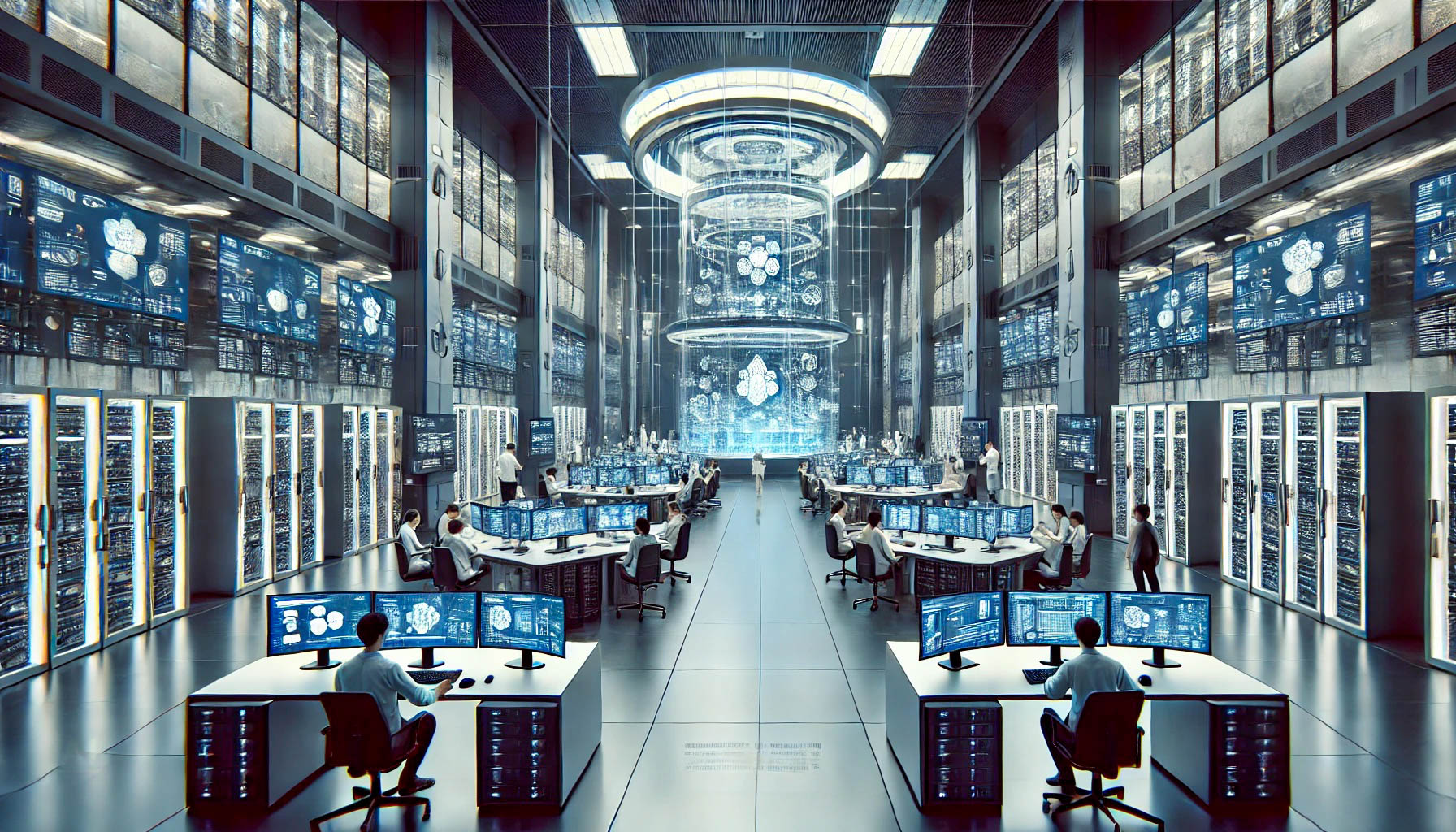 대형 서버 이미지