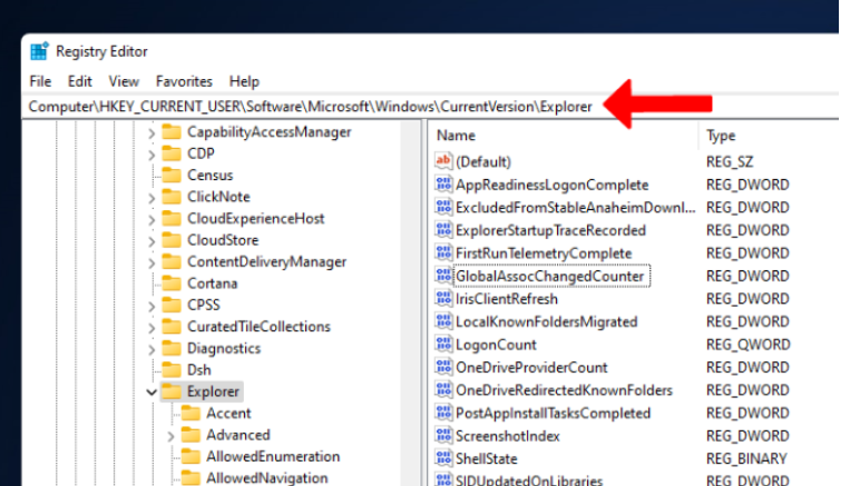 레지스트리-편집기에-디렉토리-입력