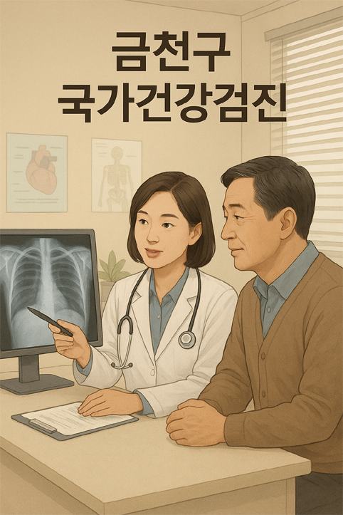 금천구 국가건강검진 이미지
