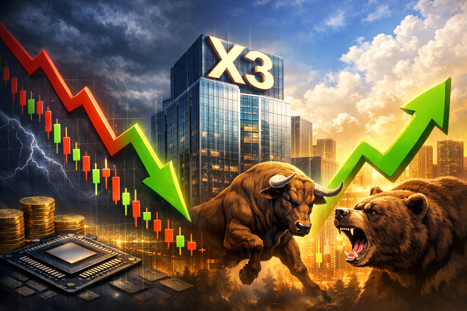 X3 홀딩스 주식 전망 총정리|나스닥 초저가주, 반등 가능성은 있을까? 관련 사진