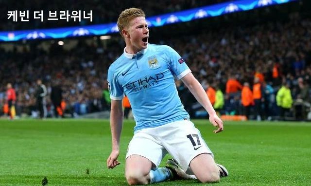 케빈 더 브라위너 사진입니다