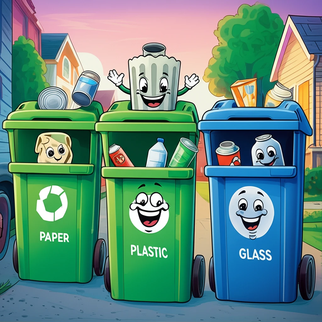 부전동 쓰레기 요일 시간 엄수! 무단..