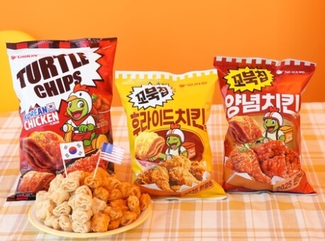 꼬북칩 양념치킨맛 후라이드치킨맛 2개