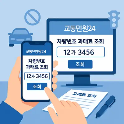 차량번호로 과태료 조회하는 가장 빠른 방법과 법인차량 신청 절차