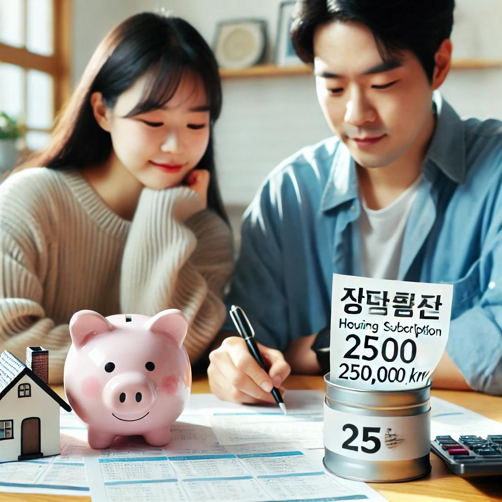 청약저축 25만원