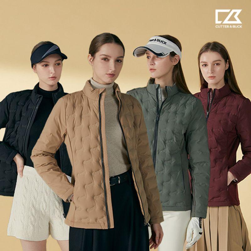 커터앤벅 여성 23FW 시그니처 스윙 라이트다운 재킷