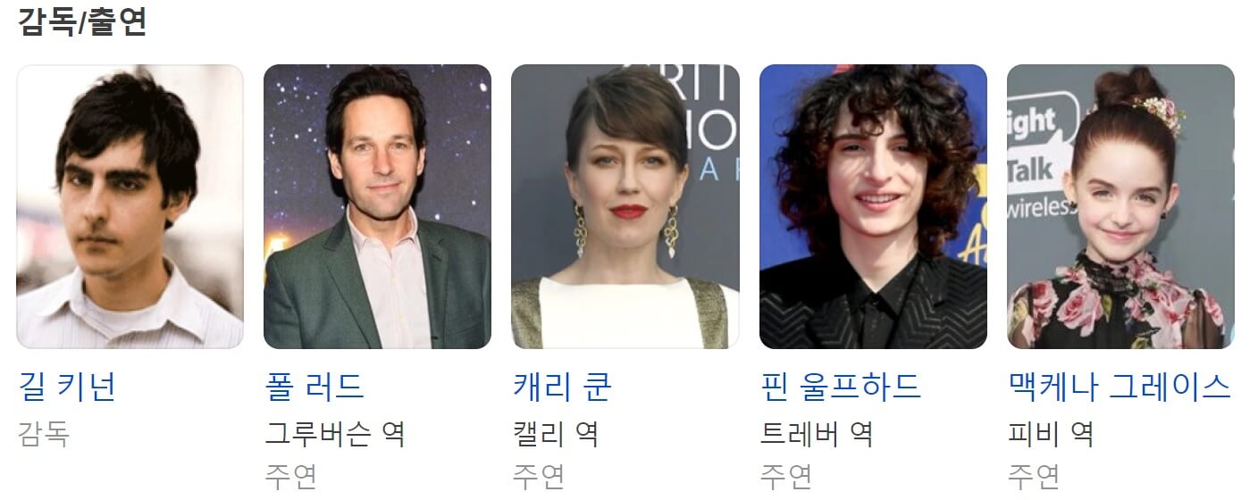 고스트버스터즈 출연진