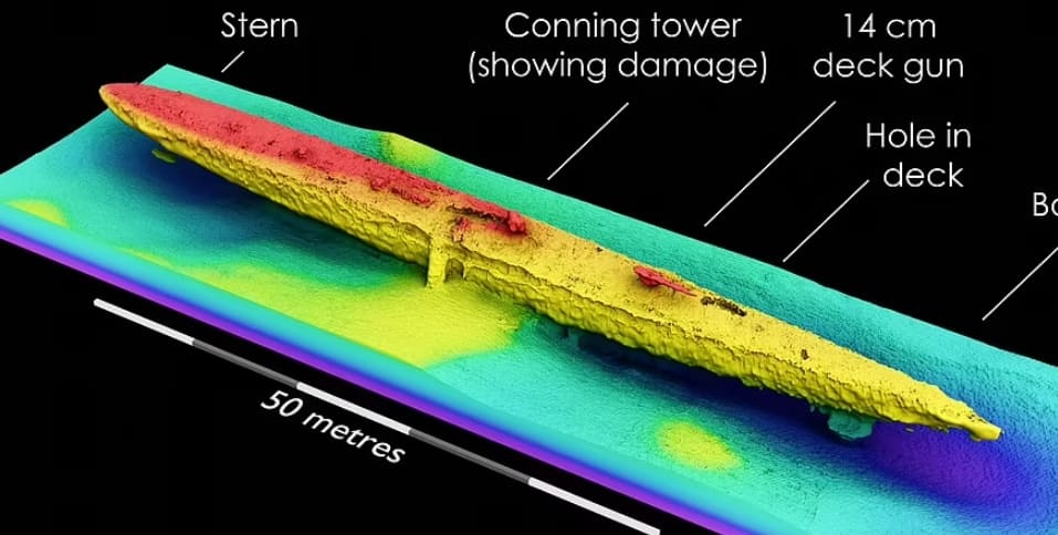 80년 전 호주에서 난파된 일본 잠수함 VIDEO: Take a deep dive into an 80-year-old Japanese submarine wreck