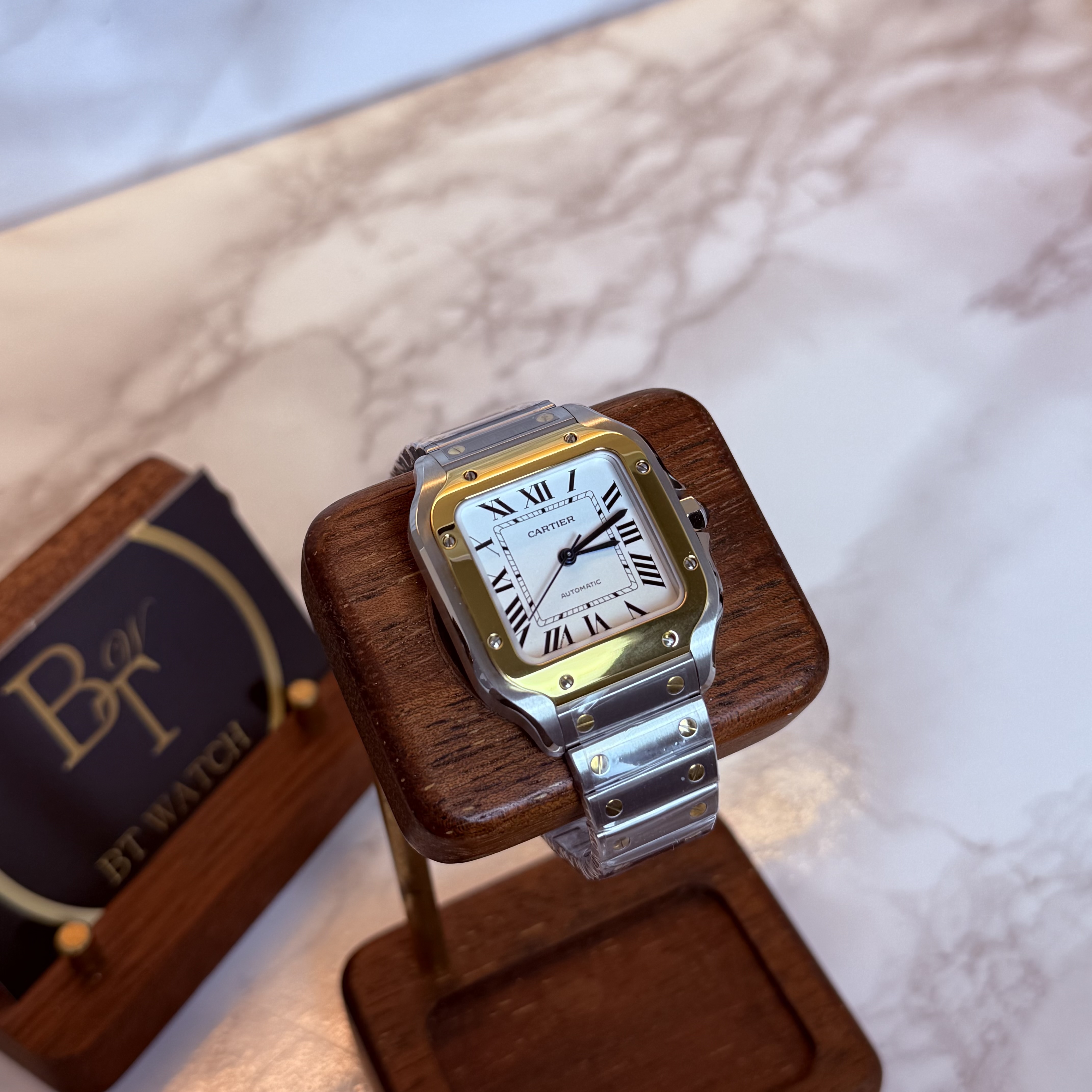 bv공장 까르띠에 산토스 미디엄