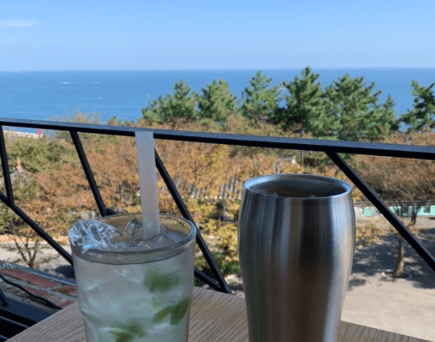 달맞이길-카페뷰