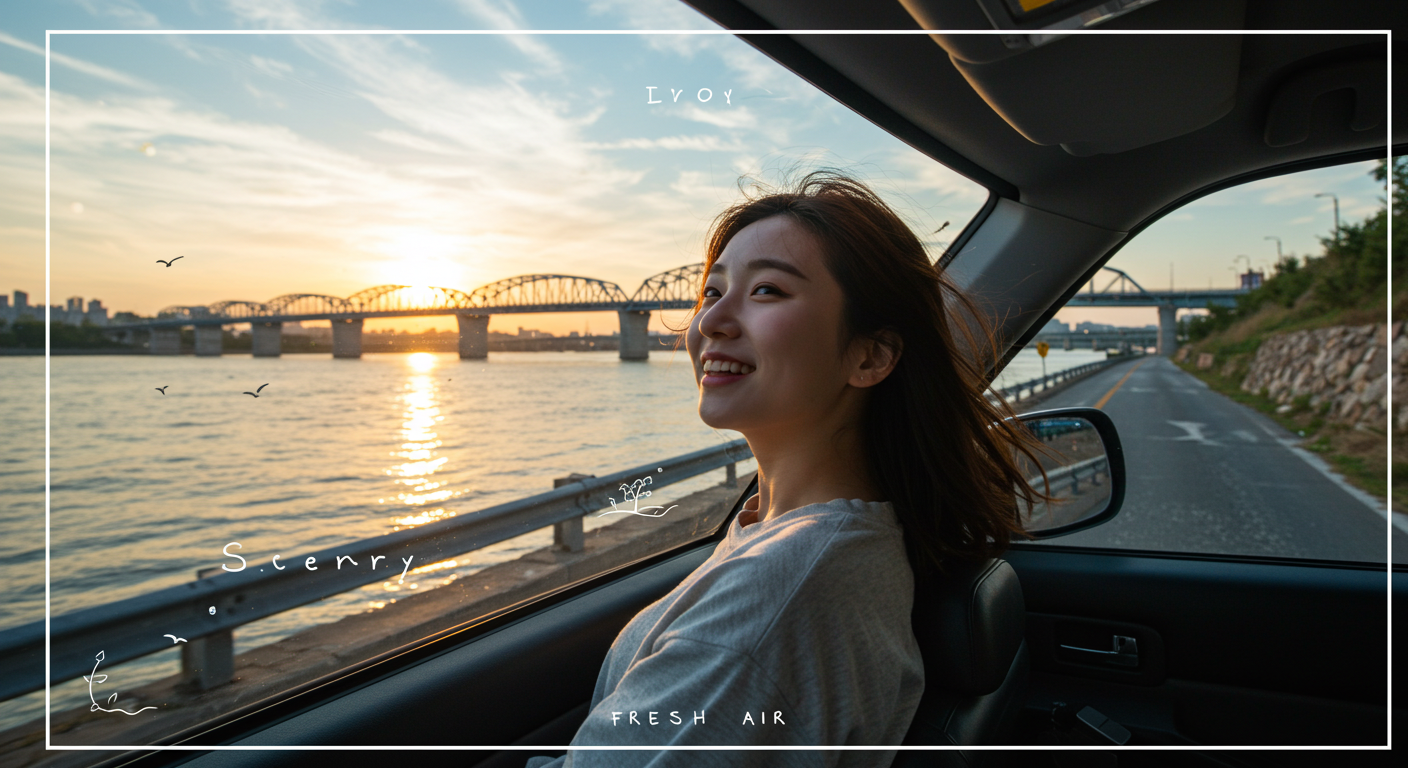 자연과 함께하는 해방감!