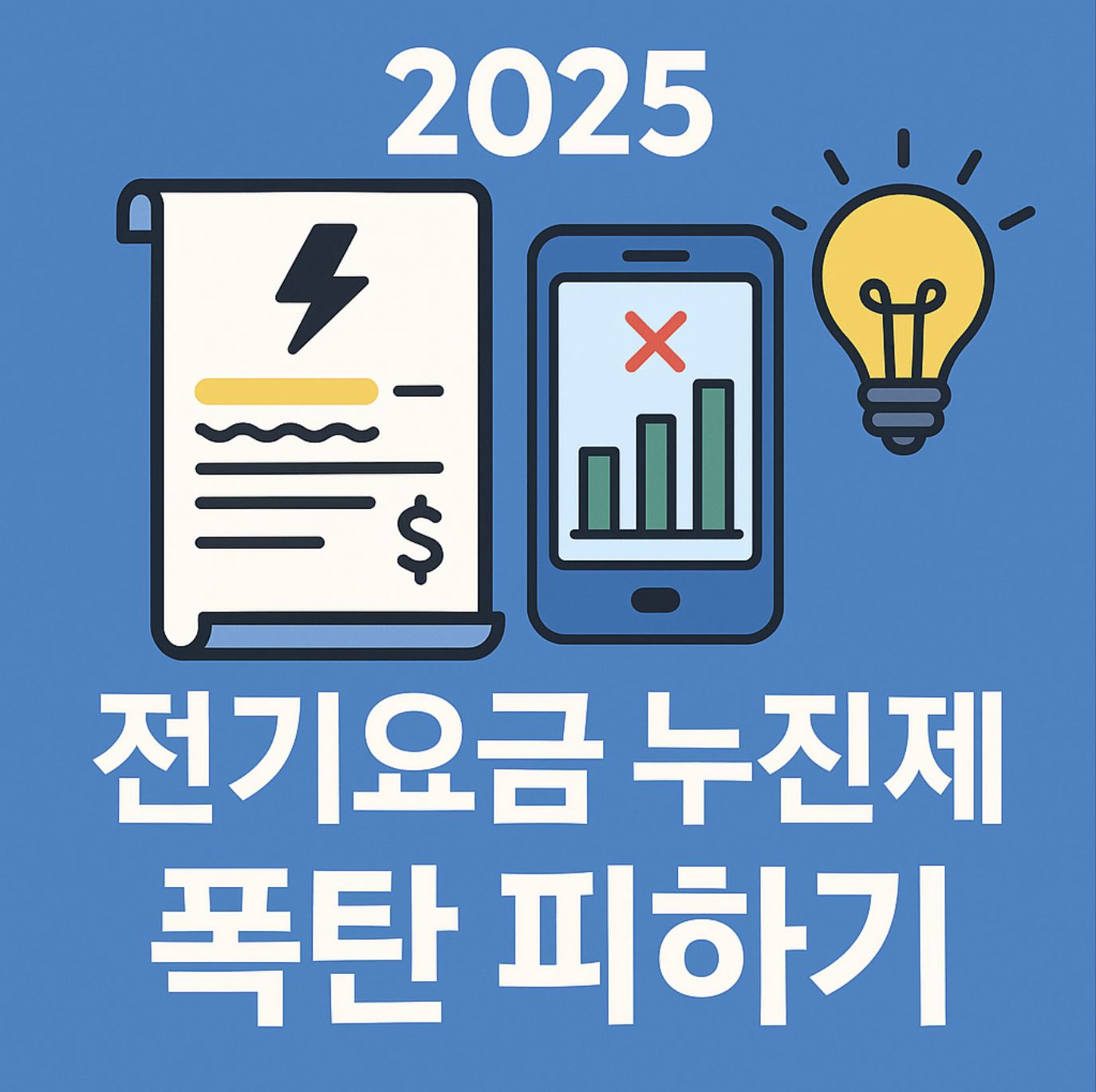 2025 전기요금 누진제 폭탄 피하기