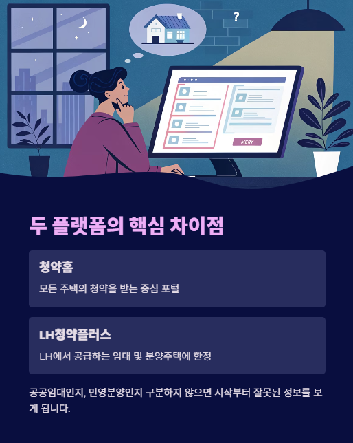 두 플랫폼의 핵심 차이점