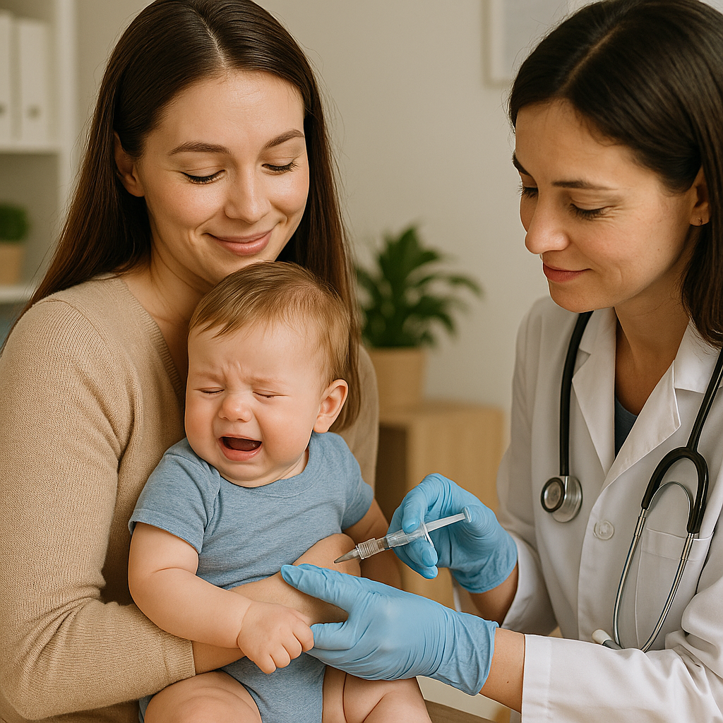 2025년 영유아 예방접종 일정표 및 부모 체크리스트