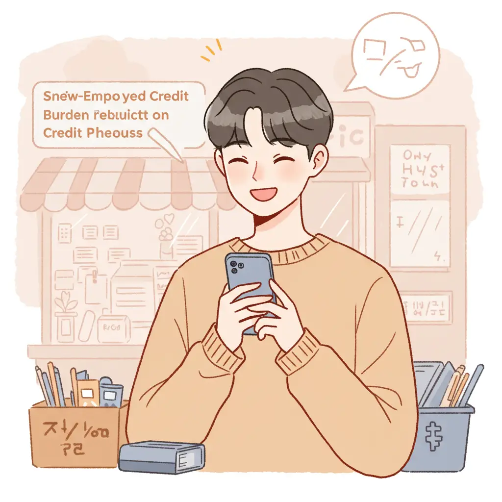  소상공인 부담경감 크레딧 신청방법