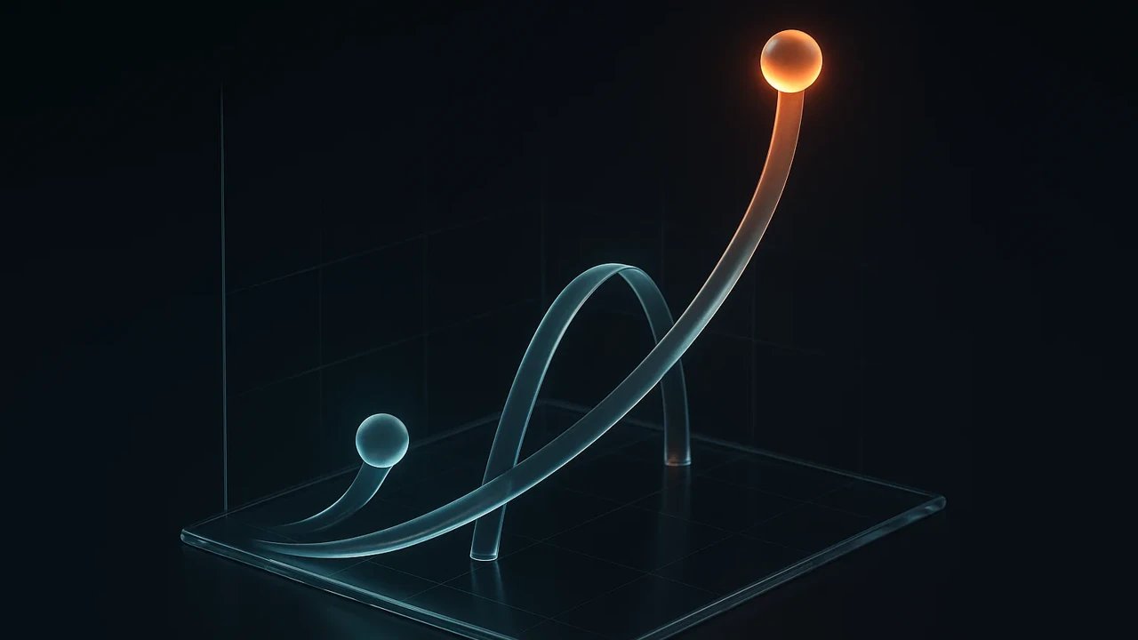 세 가지 포트폴리오 전략을 시각적으로 비교하는 차트 이미지 - 안정성과 수익성의 균형점을 보여주는 분석 그래프