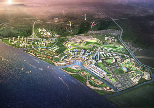 영암 서킷 조감도