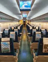 기차 좌석 사진