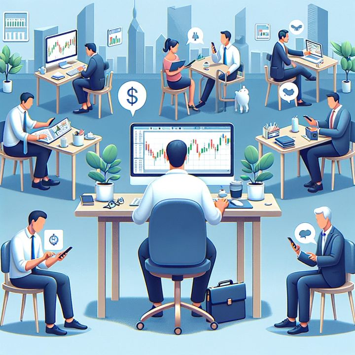 한국 직장인 재테크 관련 사진