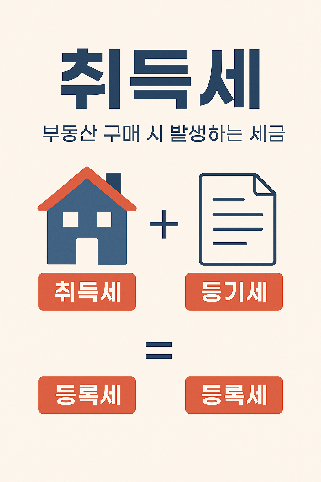 취득세 개요와 과세대상