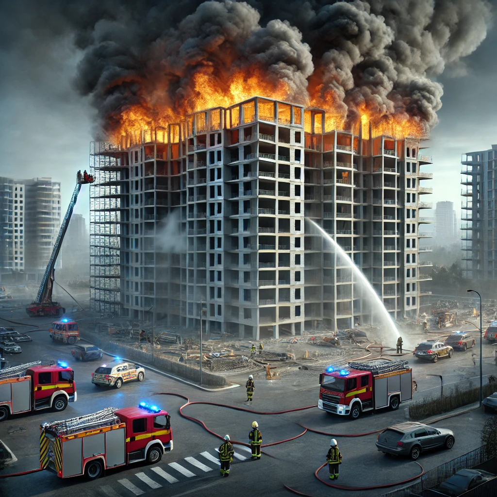 부산 반야트리 공사장 화재 및 대책