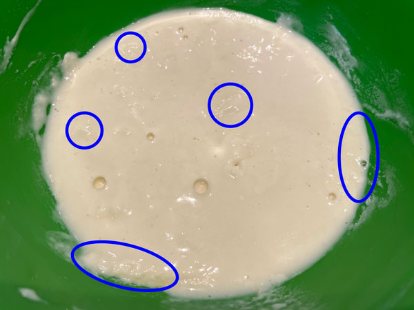 김치전 반죽은 대충 섞기