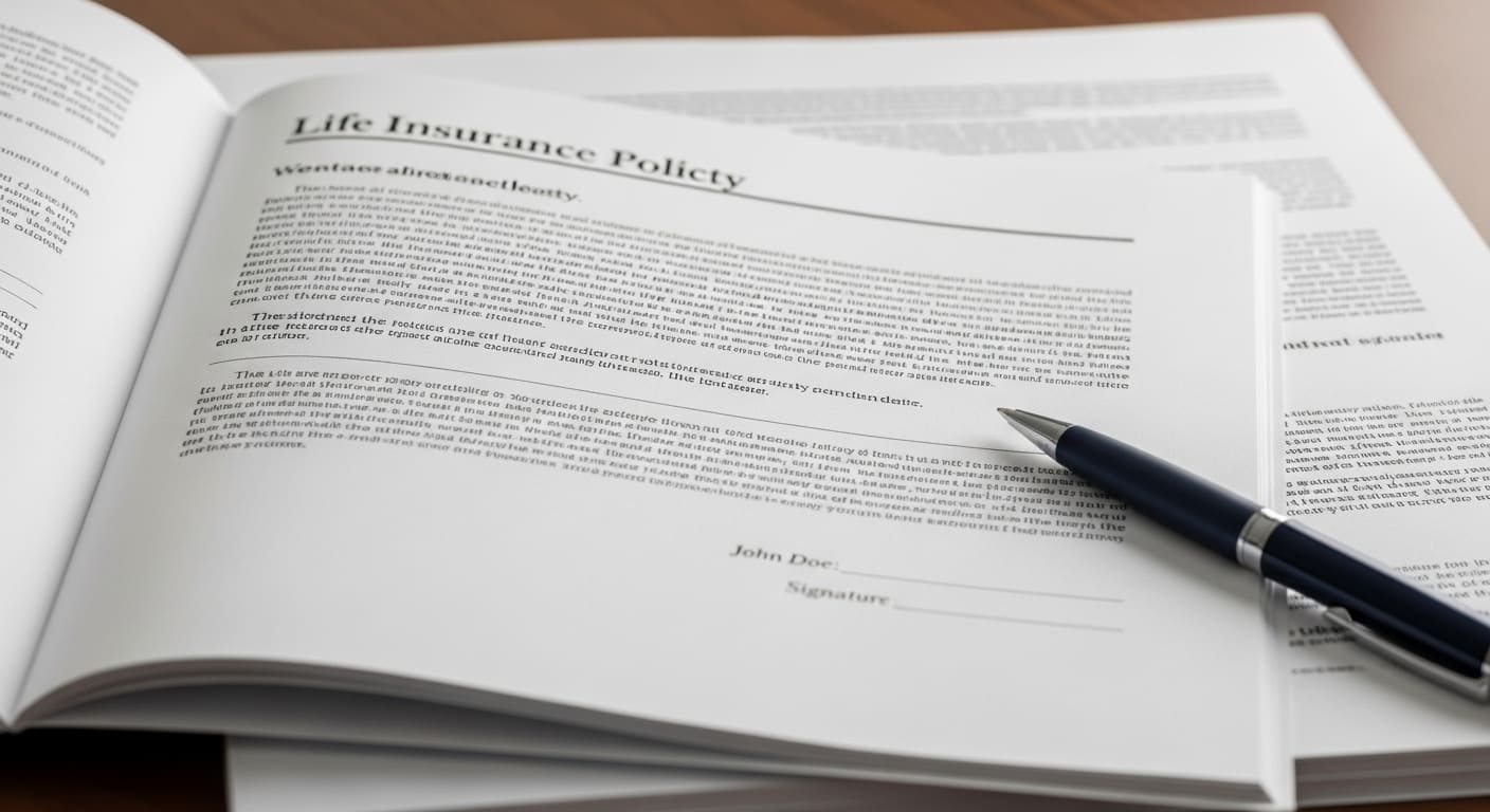 생명보험 연금전환 신청서와 펜이 놓인 모습