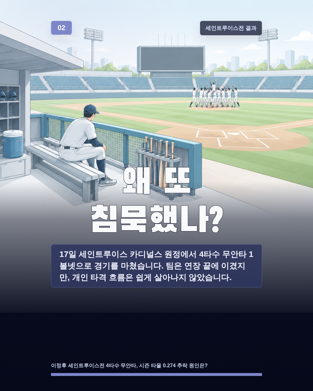 왜 또 침묵했나?