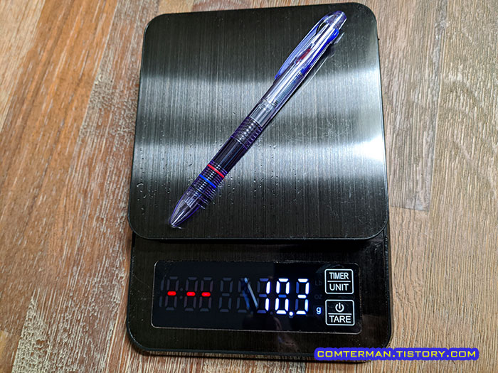 나노3겔 3색펜 무게