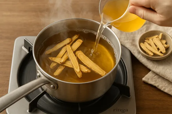 황기차 끓이는 법 건강음료