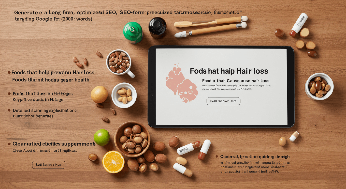 탈모에 좋은 음식&amp;#44; 탈모 유발 음식&amp;#44; 탈모 추천 영양제