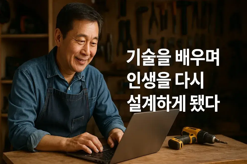 기술을 배우며 인생을 다시 설계하게 됐다