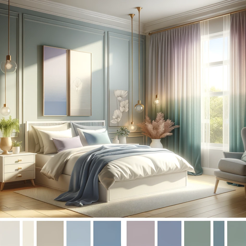 침실 컬러 인테리어