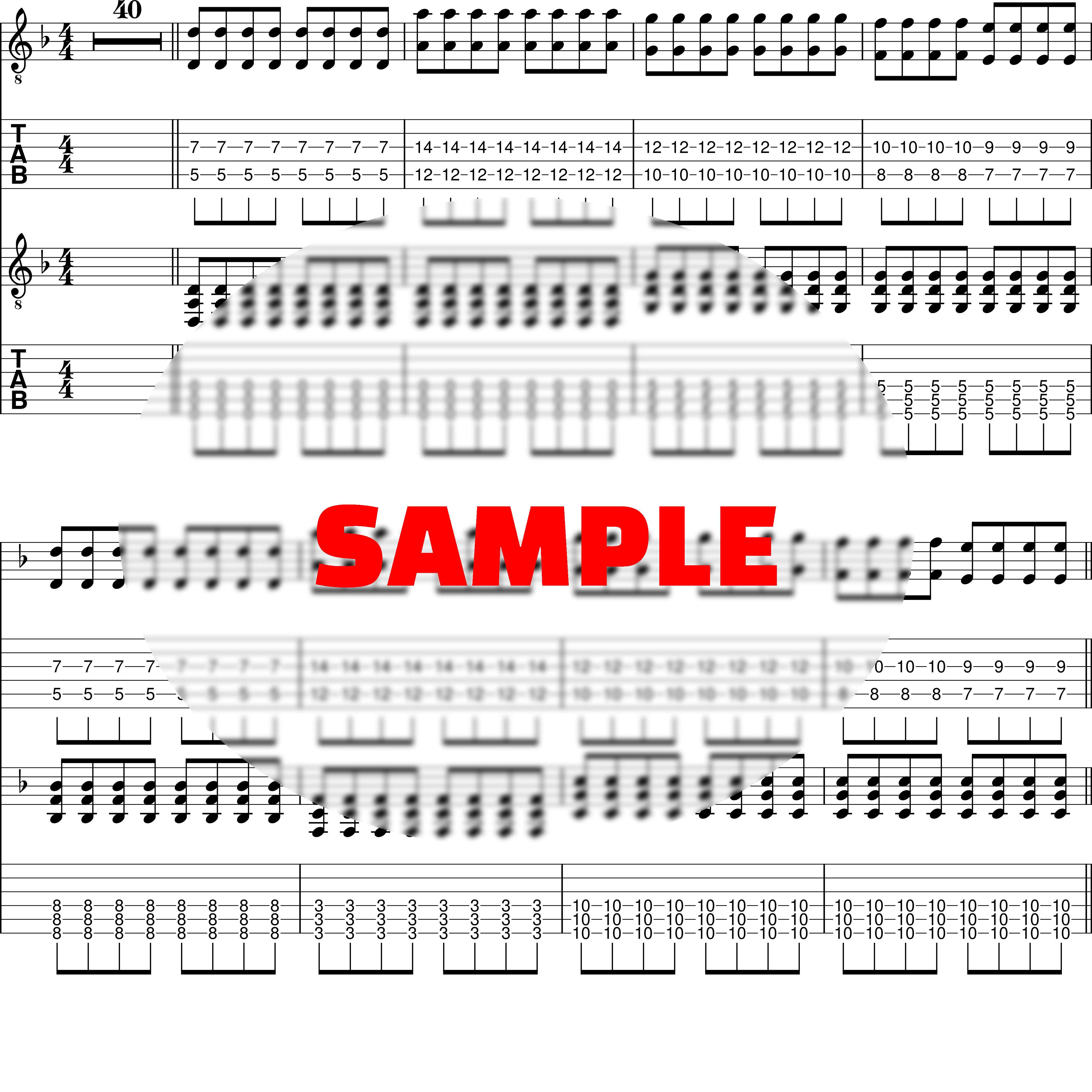 린킨-파크-linkin-park-the-emptiness-machine-TAB-타브-악보-score-guitar-기타